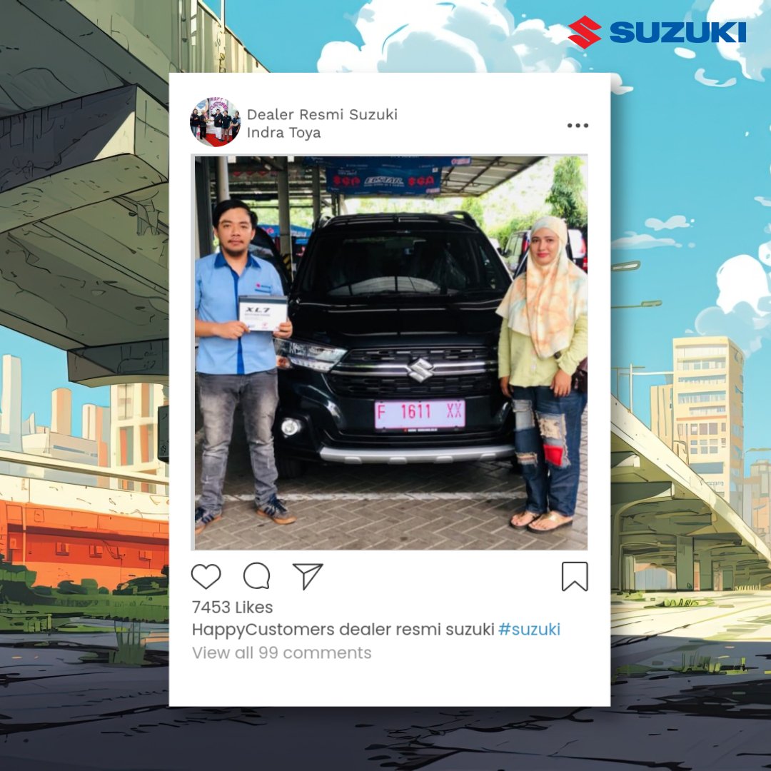Happy Customer Indra Toya Suzuki