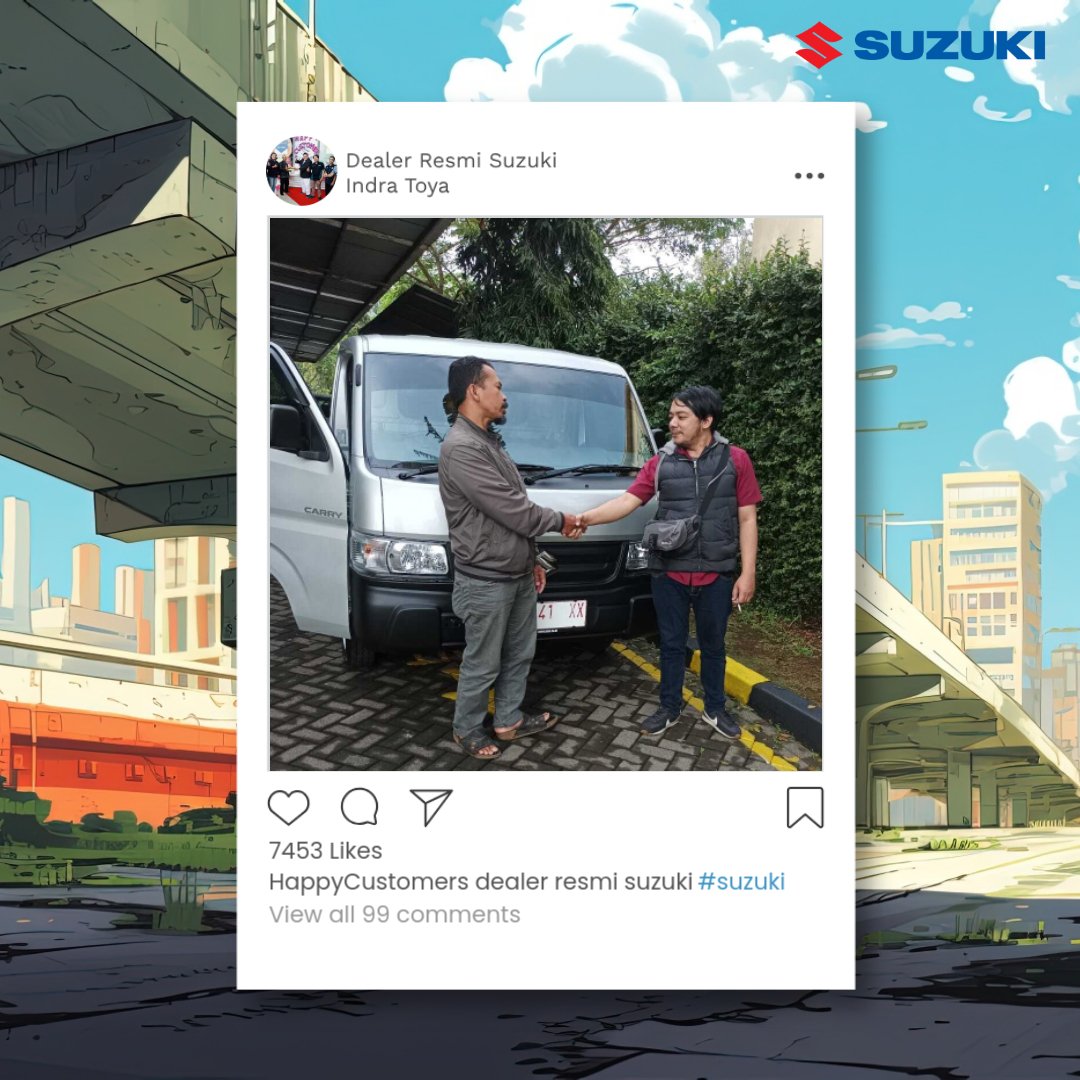 Happy Customer Indra Toya Suzuki