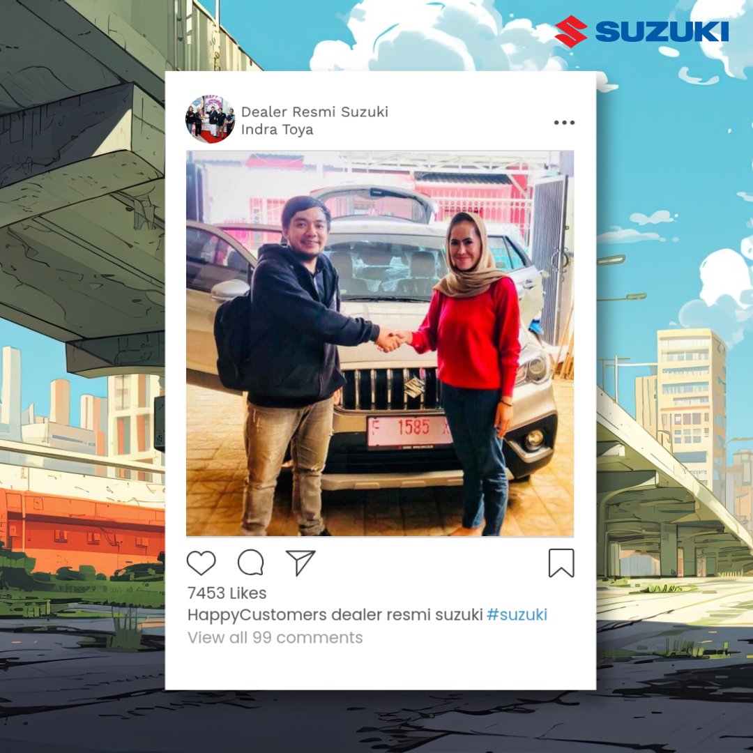 Happy Customer Indra Toya Suzuki